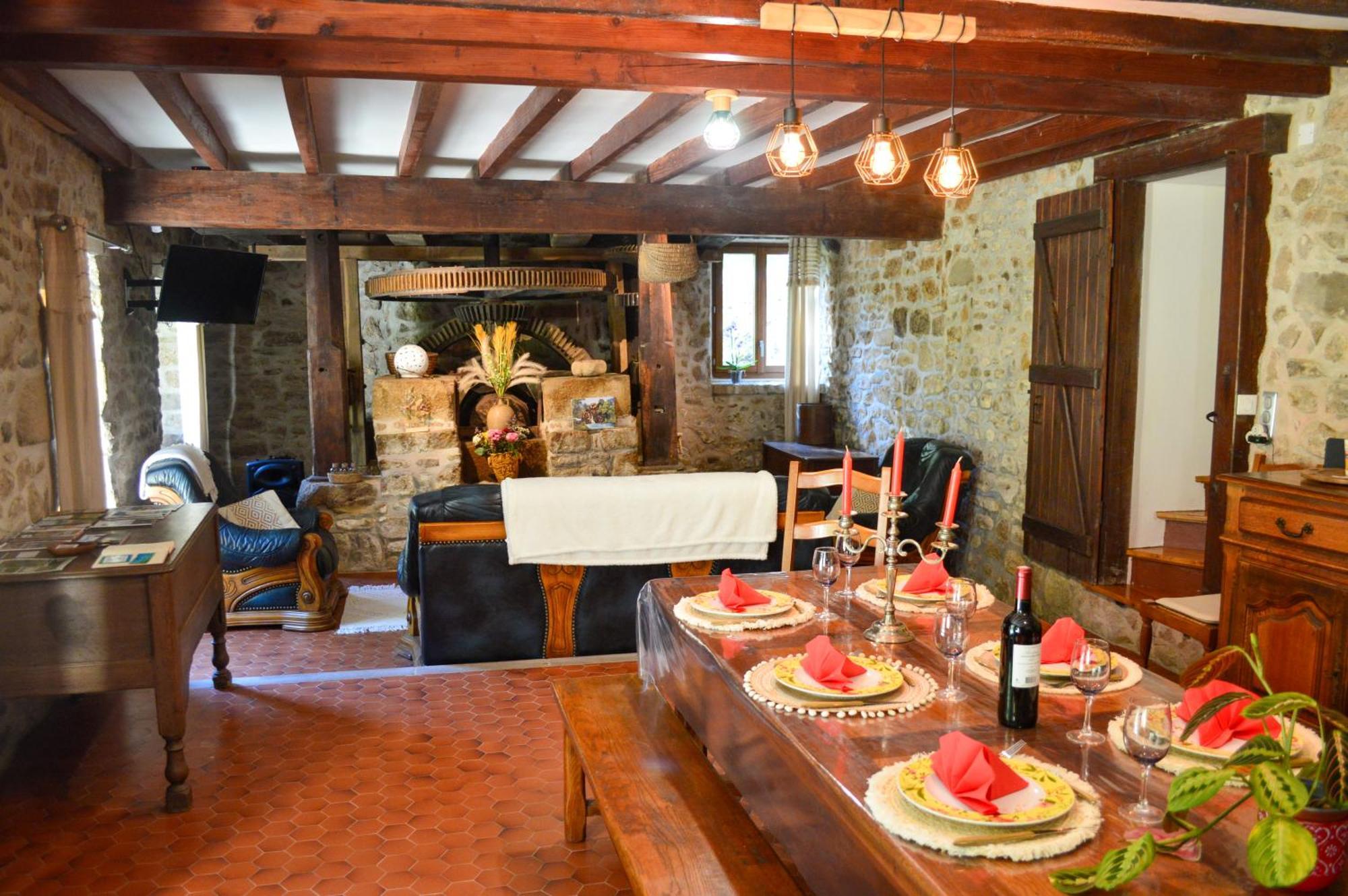 Authentique Moulin Tout Inclus-Moulin De Lavaugarde Thauron Exterior photo